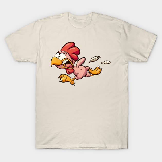 Plucked chicken T-Shirt by memoangeles